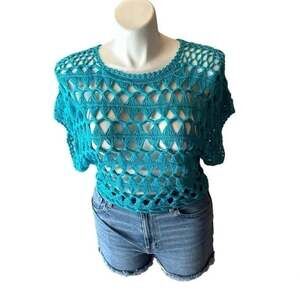 Miss Kelly 1999 Crochet Top Size L/XL